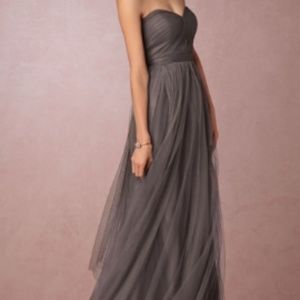 Jenny Yoo shadow grey "annabelle" gown